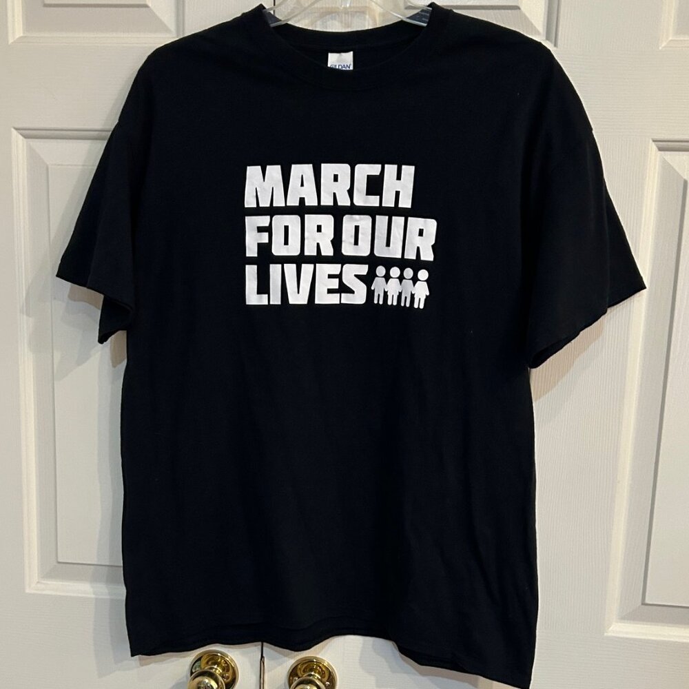 Black March For Our Lives T-shirt XL